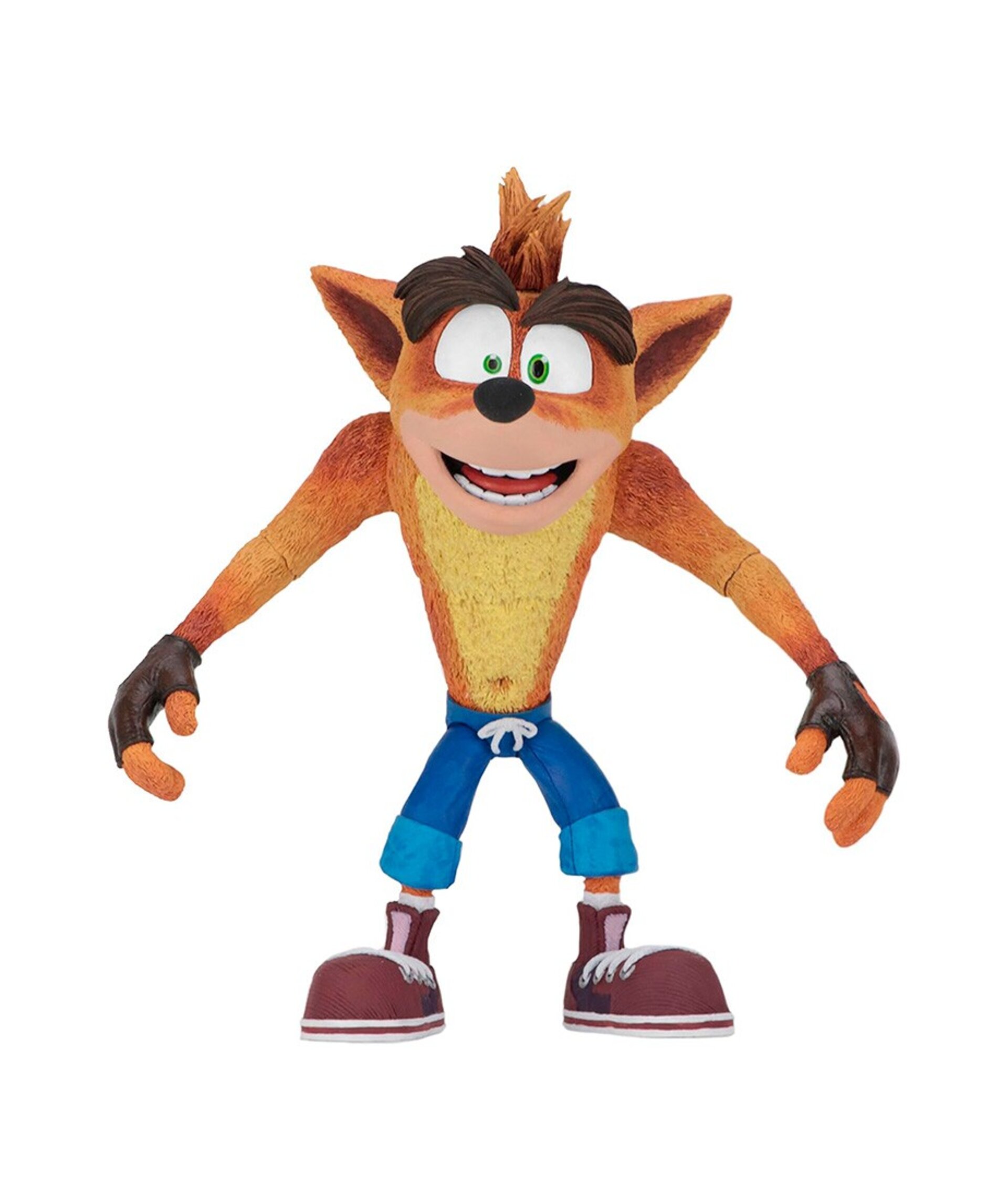 Figura Crash Bandicoot articulable - Blister abierto - 2