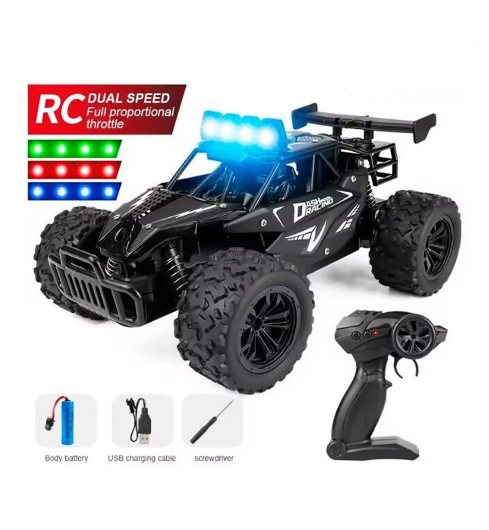 Coche Radiocontrol Todoterreno 4X4 - 1