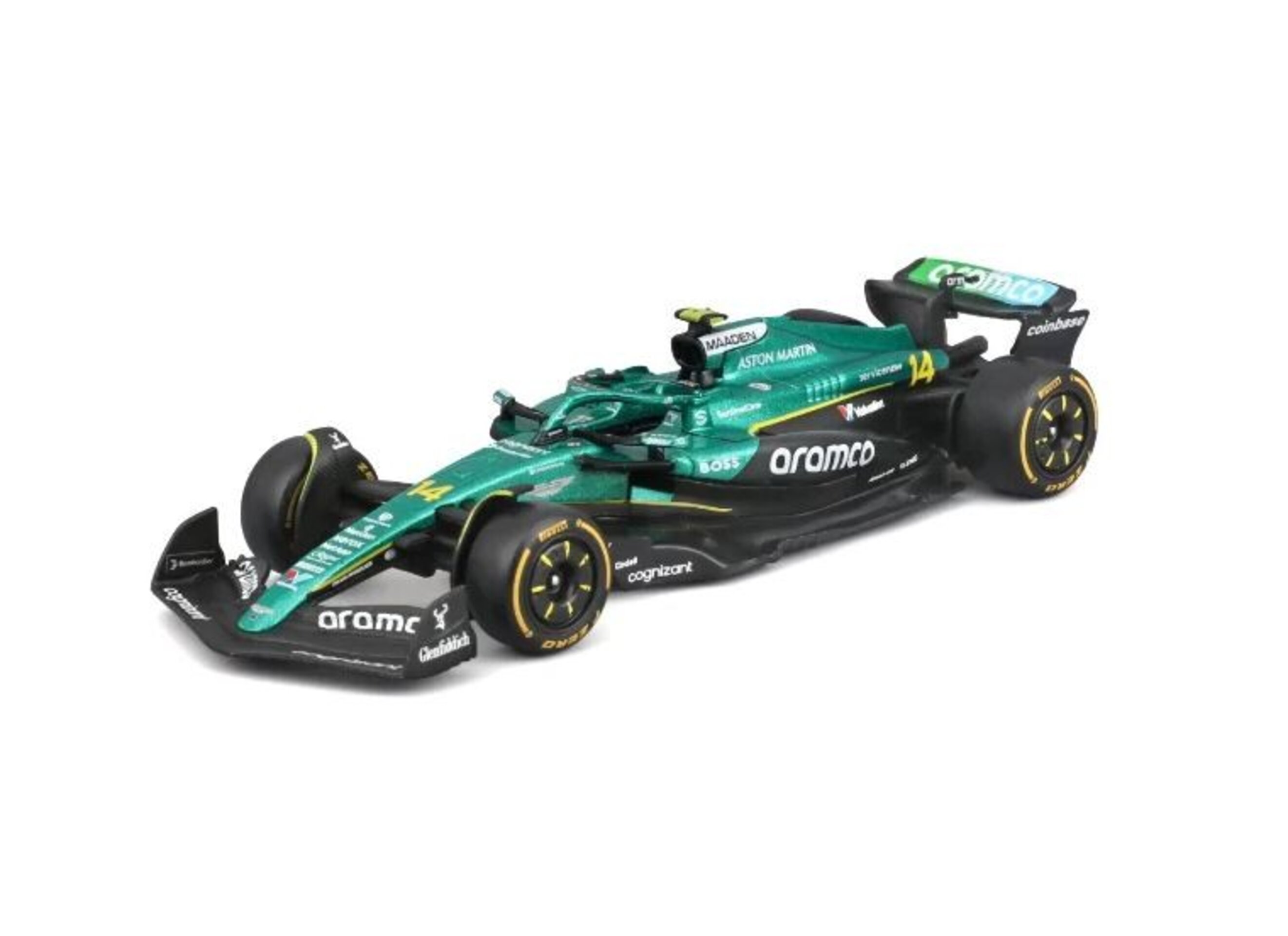 Coche de Fórmula 1 Fernando Alonso Aston Martin AMR23 a Escala 1:43 - 2