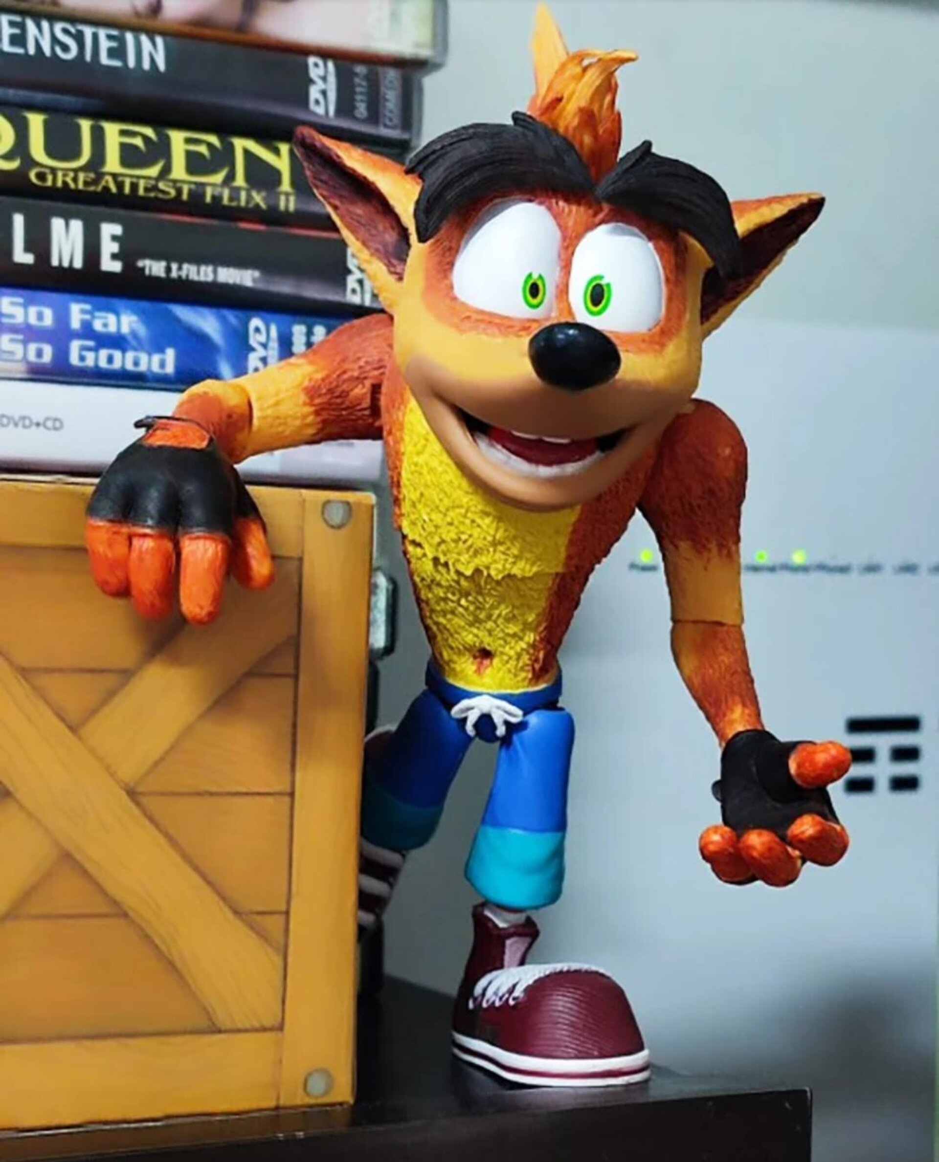 Figura Crash Bandicoot articulable - Blister abierto - 5