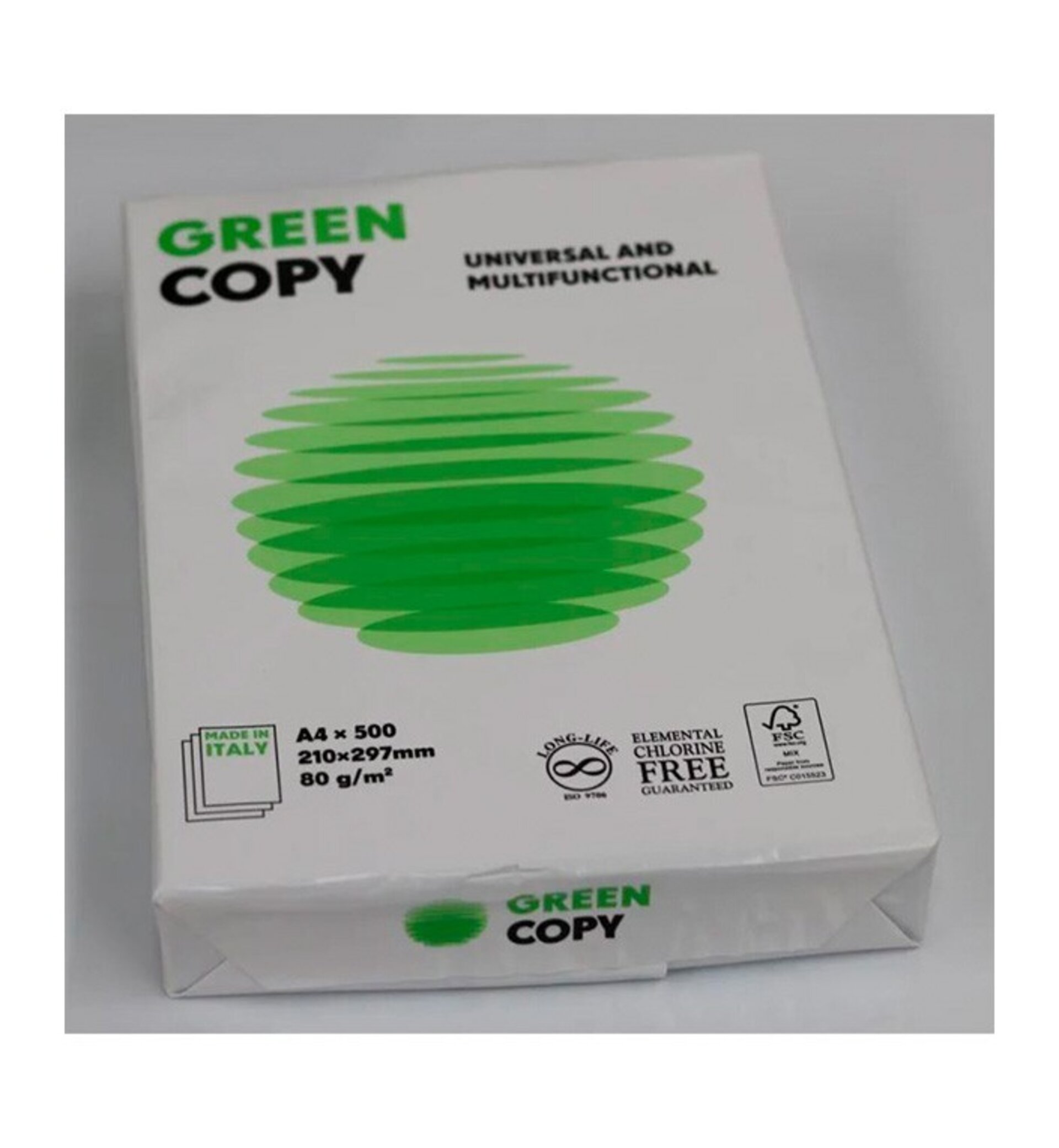 Paquete de 500 Folios A4 Green Copy 80 gr. - 1
