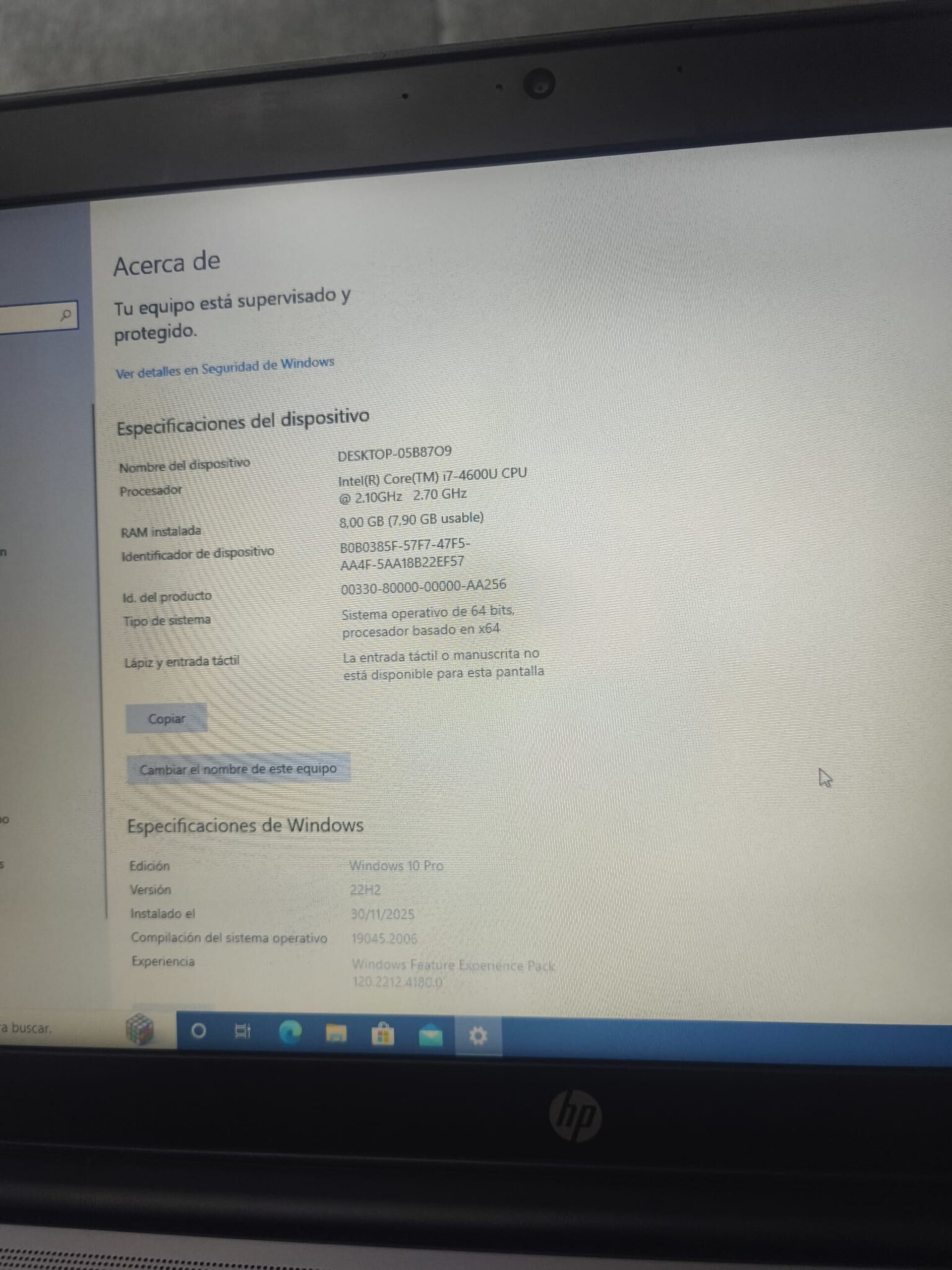 Portátil HP EliteBook Folio 1040 G1 - 7