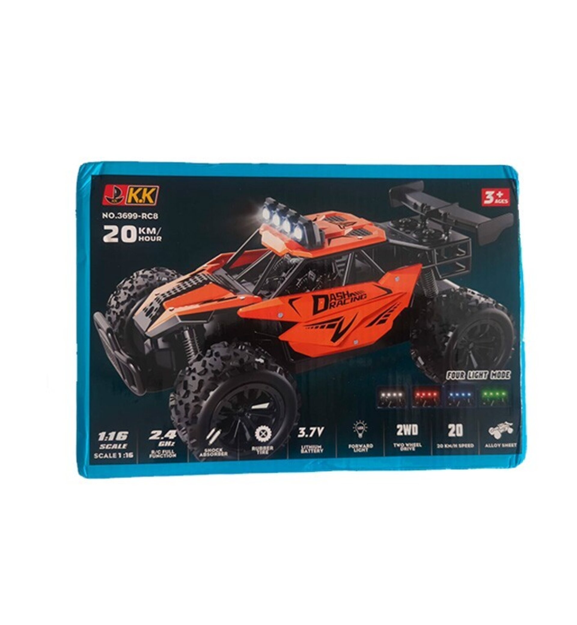 Coche Radiocontrol Todoterreno 4X4 - 3