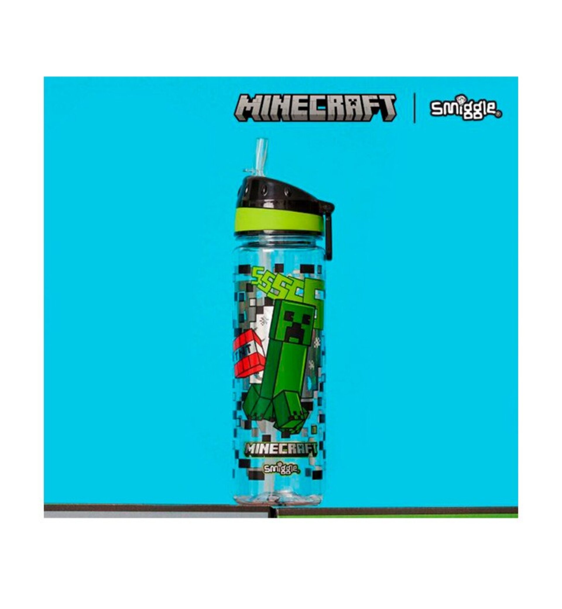 Botella Minecraft Smiggle 650 ml - 2