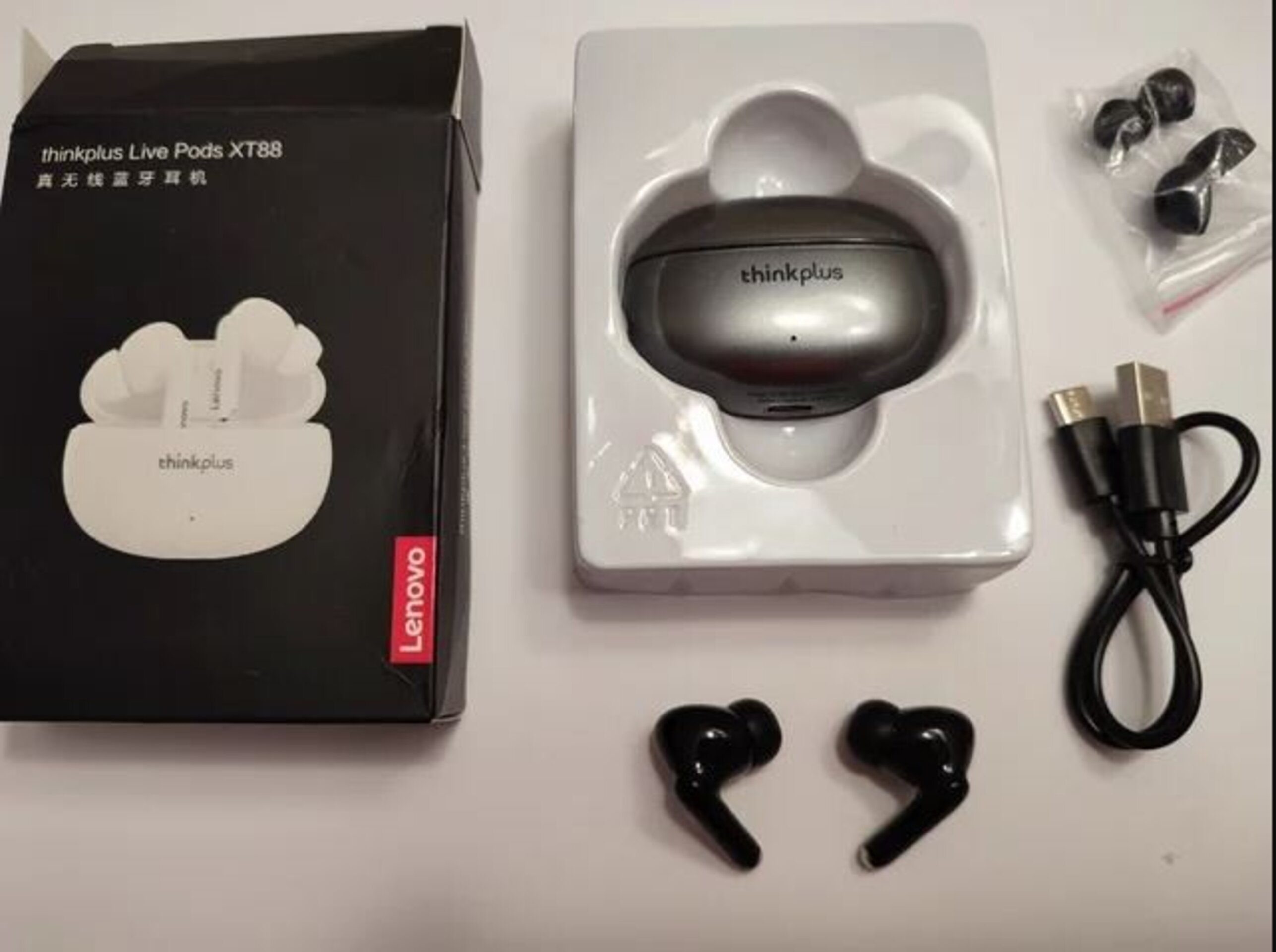Auriculares Bluetooth Lenovo XT88 - 2
