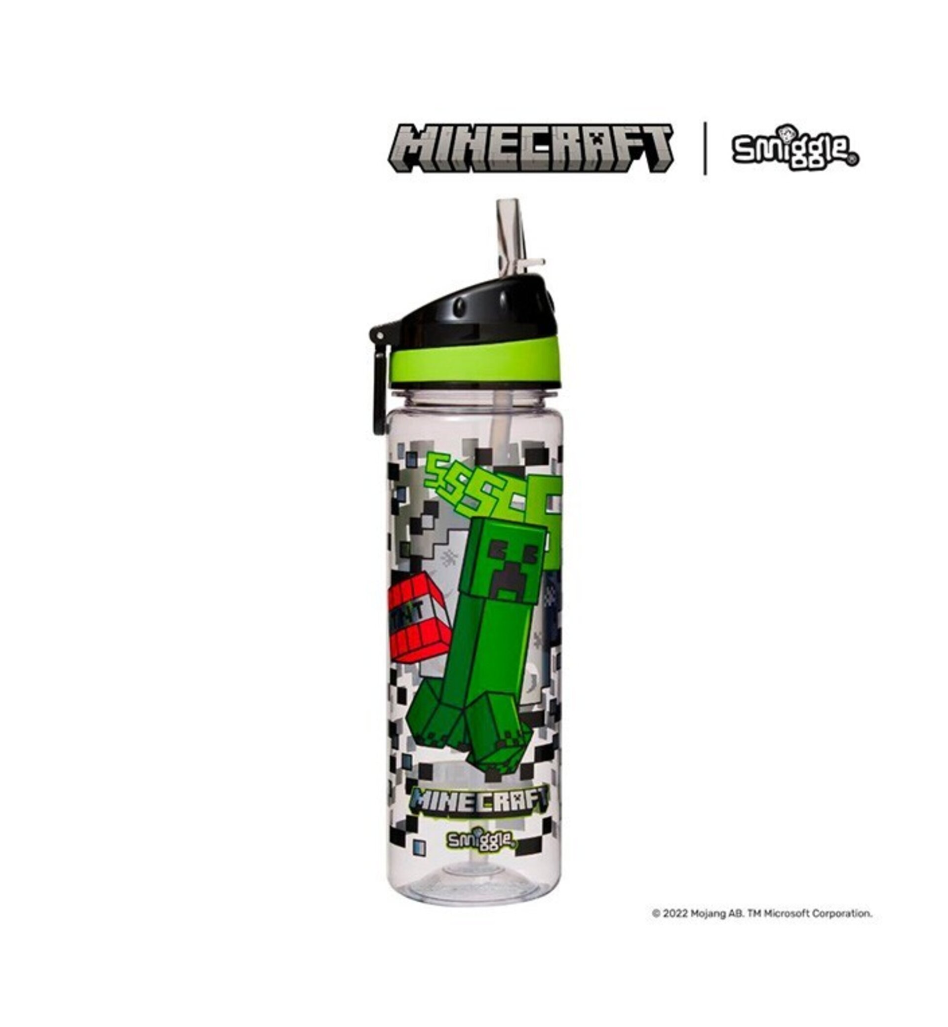 Botella Minecraft Smiggle 650 ml - 1