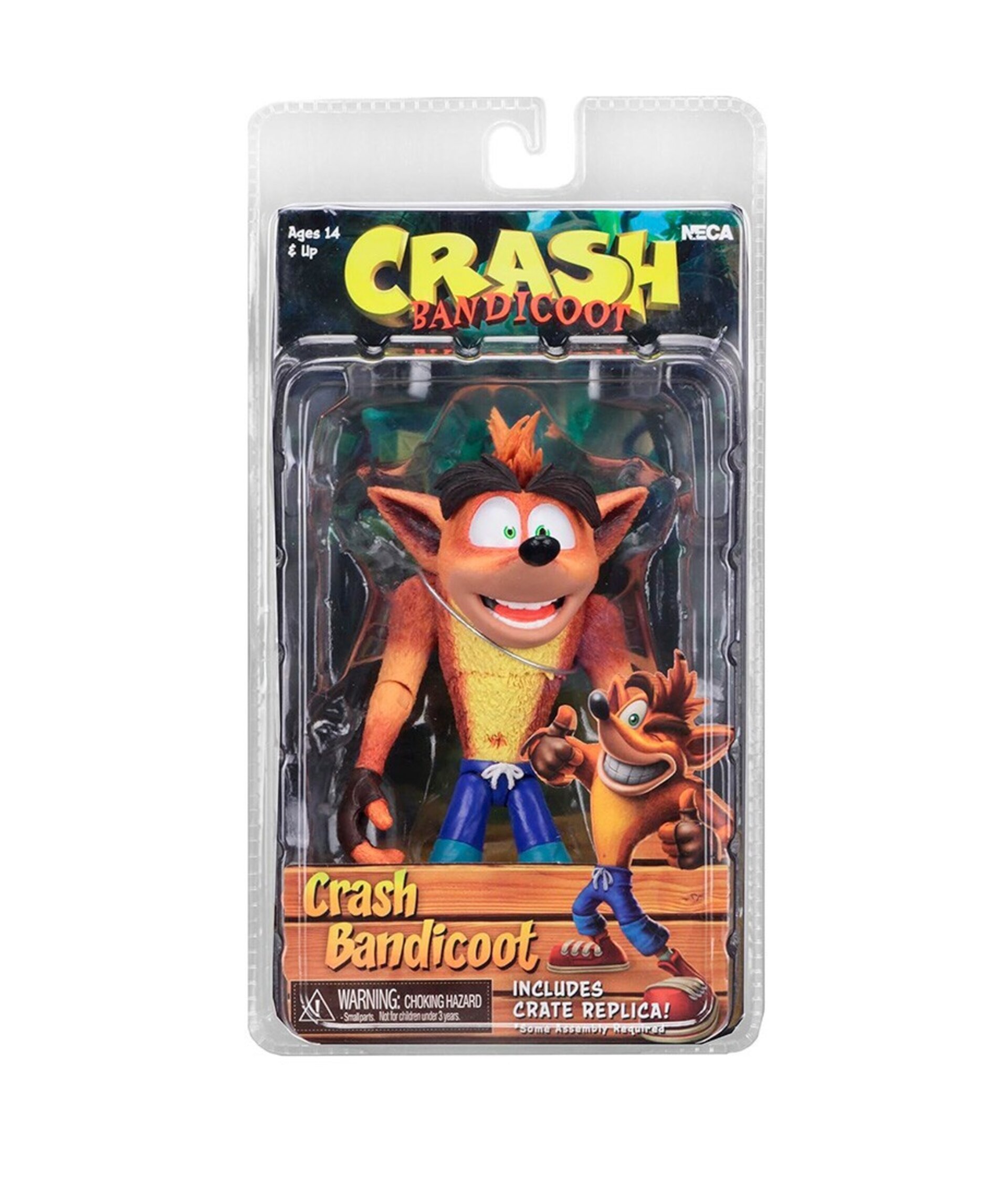 Figura Crash Bandicoot articulable - Blister abierto - 1